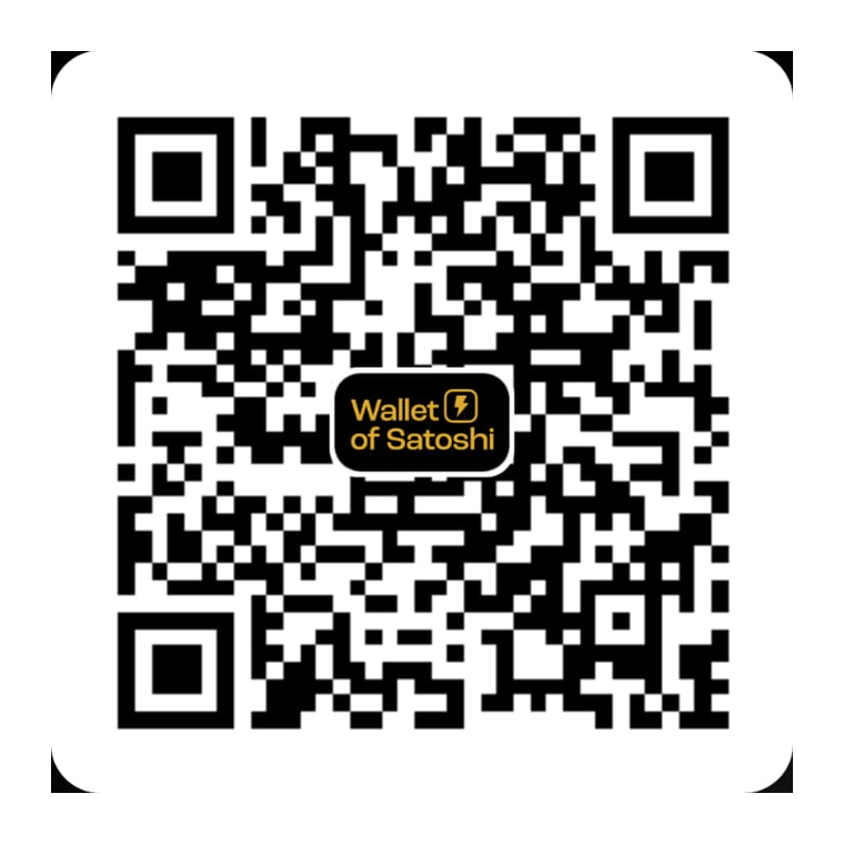 Código QR para pagar ao Lightning Address do TugaTheCat